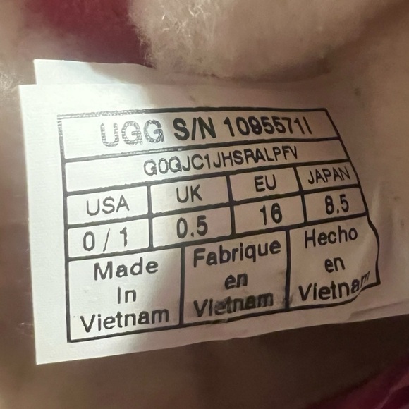 Ugg Baby/Toddler/Children’s Pink Ramona Snow Boots/Booties | NEW!!🩷🩷 - Picture 15 of 16